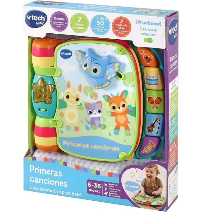 PRIMERAS CANCIONES LIBRO INTERACTIVO