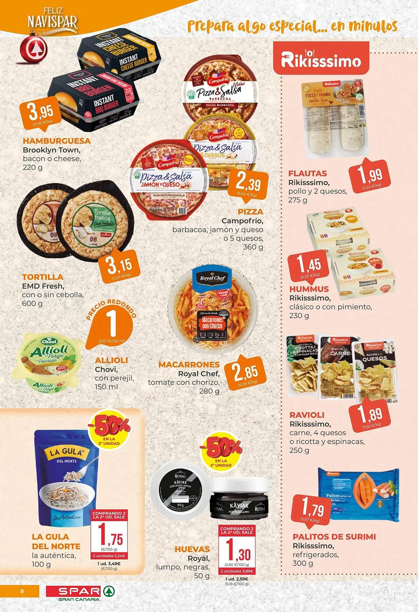 Catálogo de Folleto SPAR Gran Canaria 30 de diciembre al 5 de enero 2026 - Página 8