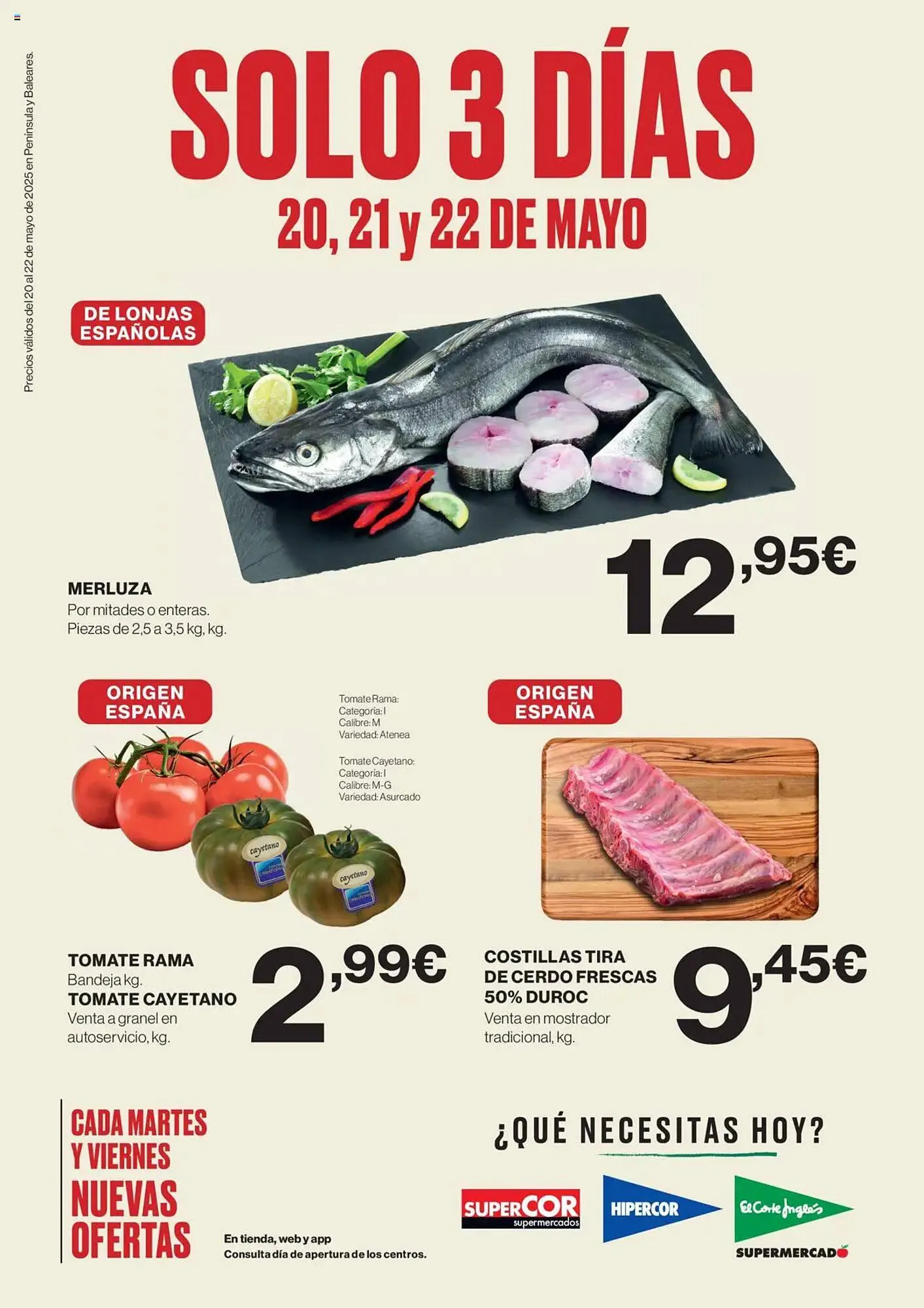 Catálogo de Folleto El Corte Inglés 20 de mayo al 22 de mayo 2025 - Página 1