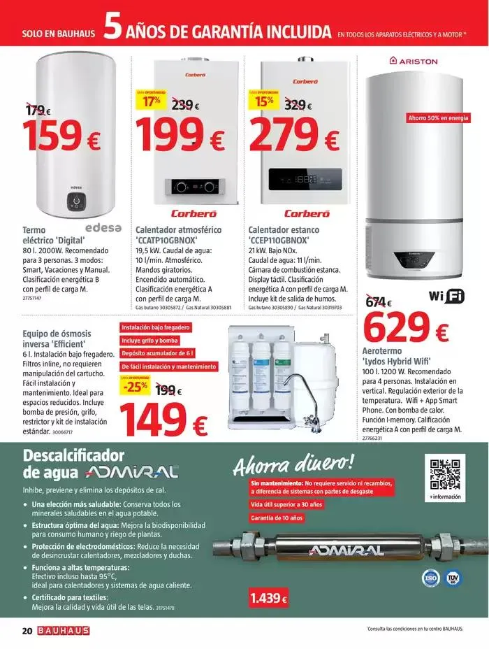 Catálogo de Bricolaje, reformas, decoración y jardín 3 de abril al 7 de mayo 2025 - Página 20