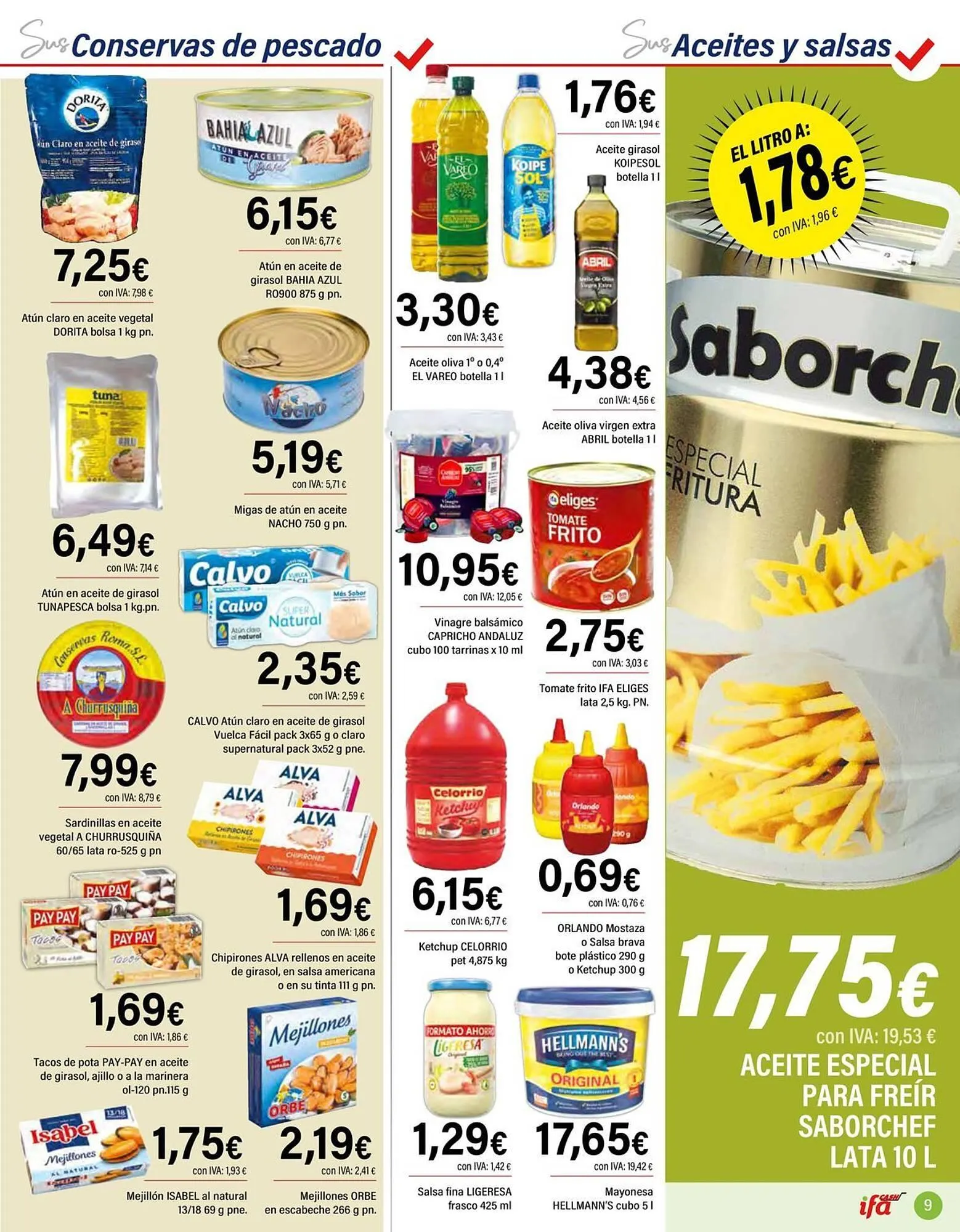 Catálogo de Folleto Cash Ifa 25 de junio al 8 de julio 2025 - Página 9