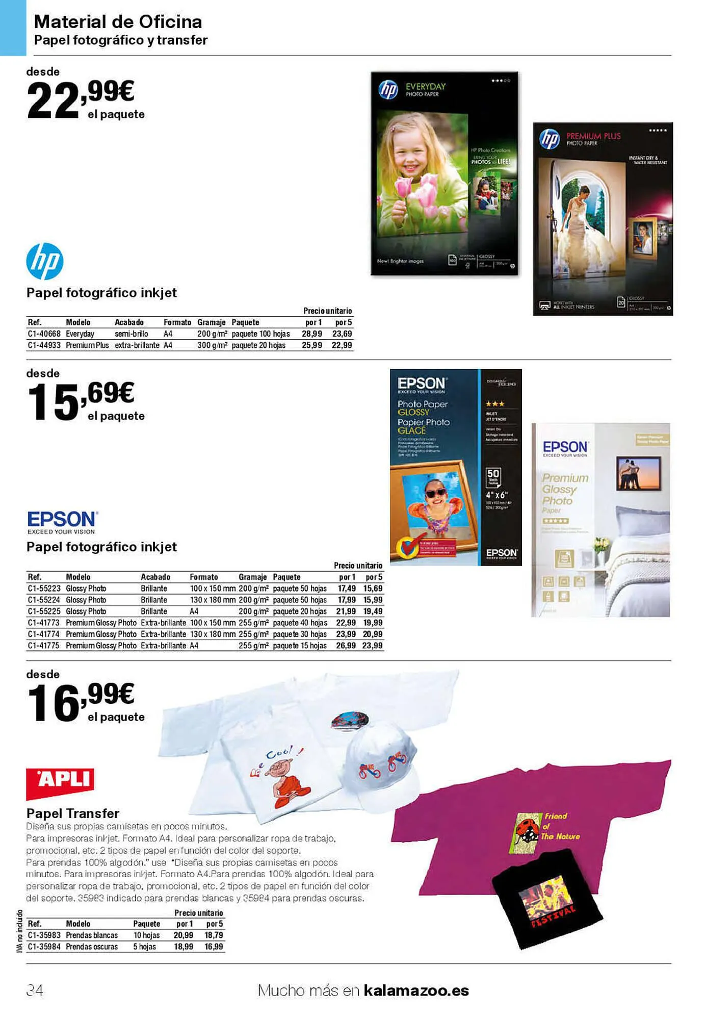 Catálogo de Folleto Staples Kalamazoo 27 de enero al 31 de julio 2023 - Página 34