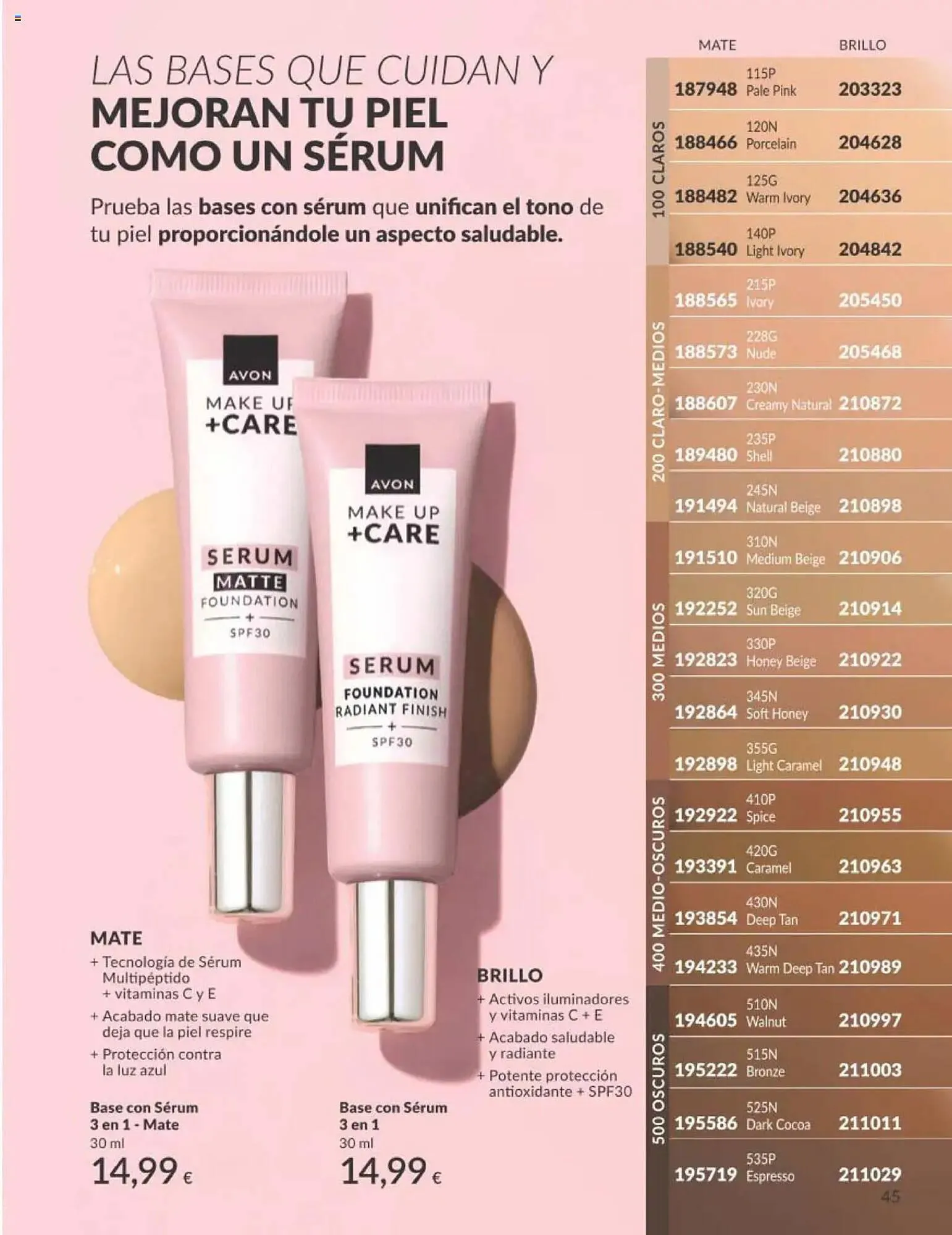 Catálogo de Folleto AVON 1 de septiembre al 30 de septiembre 2025 - Página 45