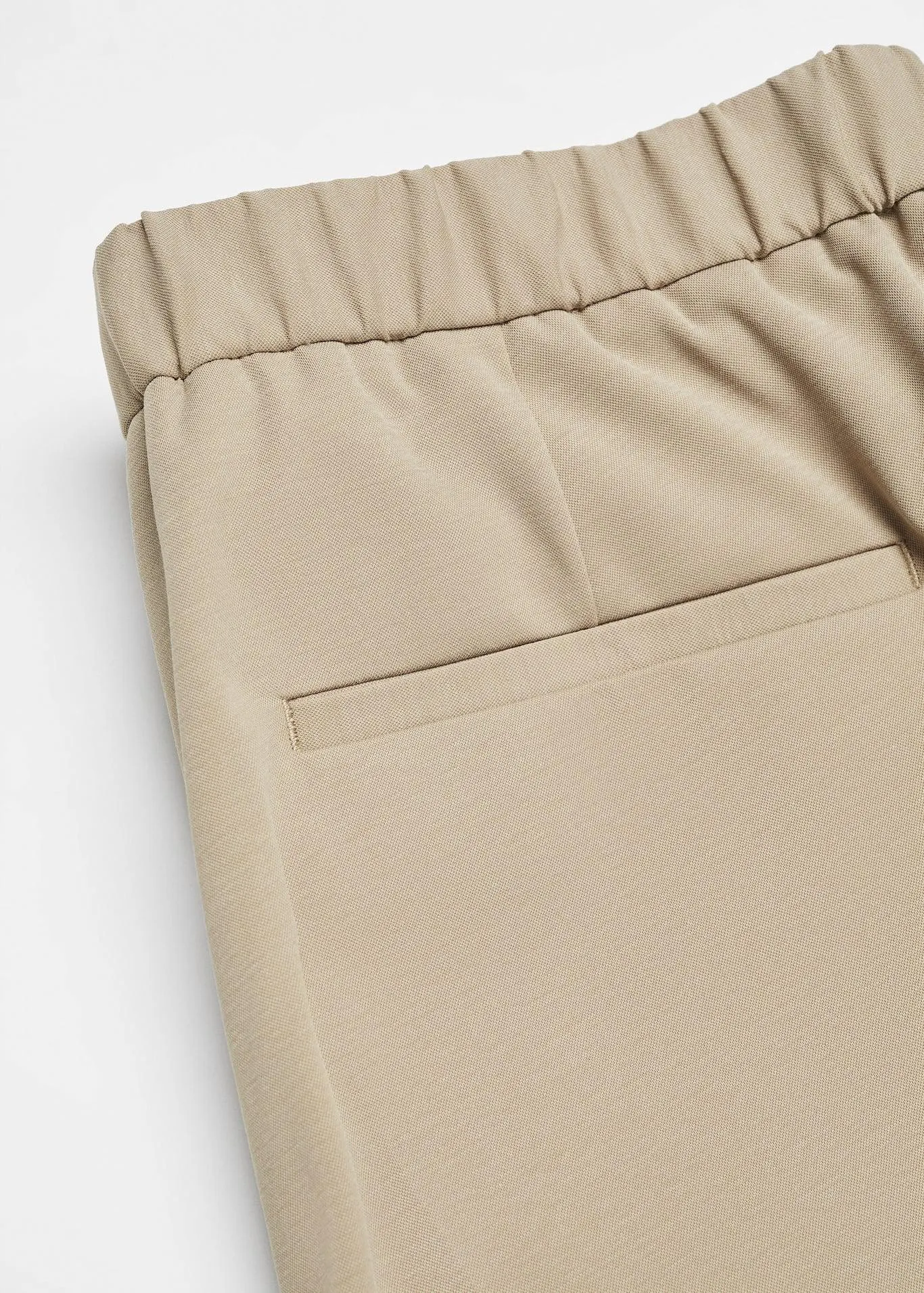 Pantalón traje slim fit algodón