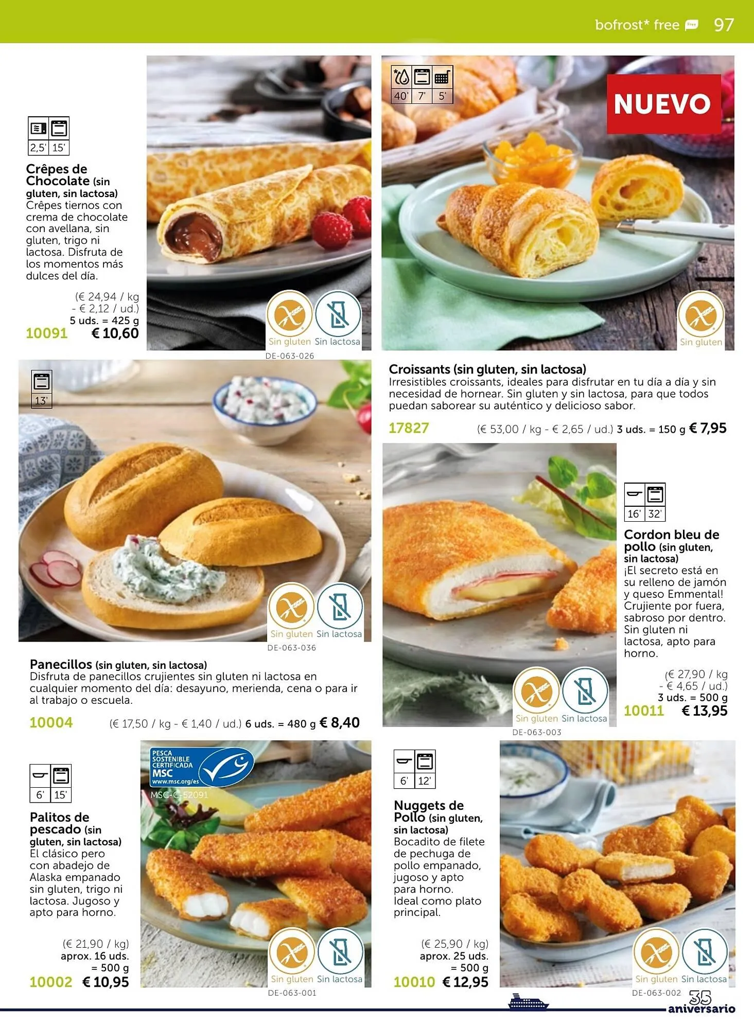 Catálogo de Folleto Bofrost 3 de marzo al 31 de agosto 2025 - Página 97