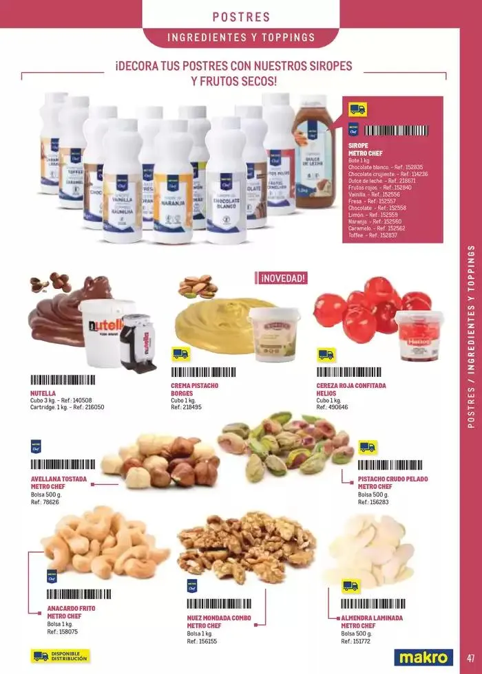 Catálogo de Especial Catering 25 de febrero al 30 de septiembre 2025 - Página 47