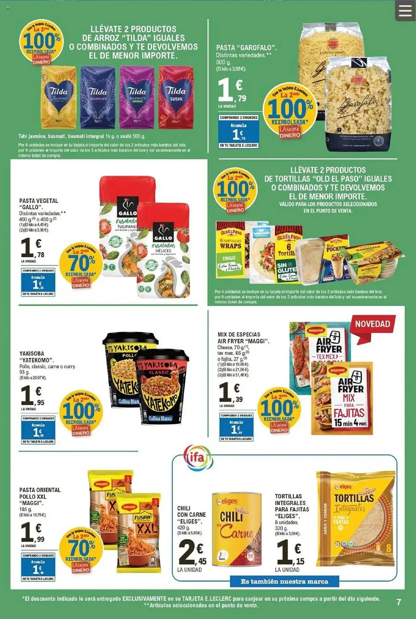 Catálogo de Folleto E.Leclerc 16 de julio al 27 de julio 2025 - Página 7