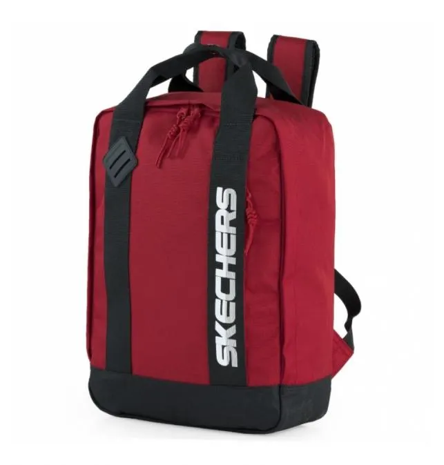 MOCHILA ROJA SKECHERS