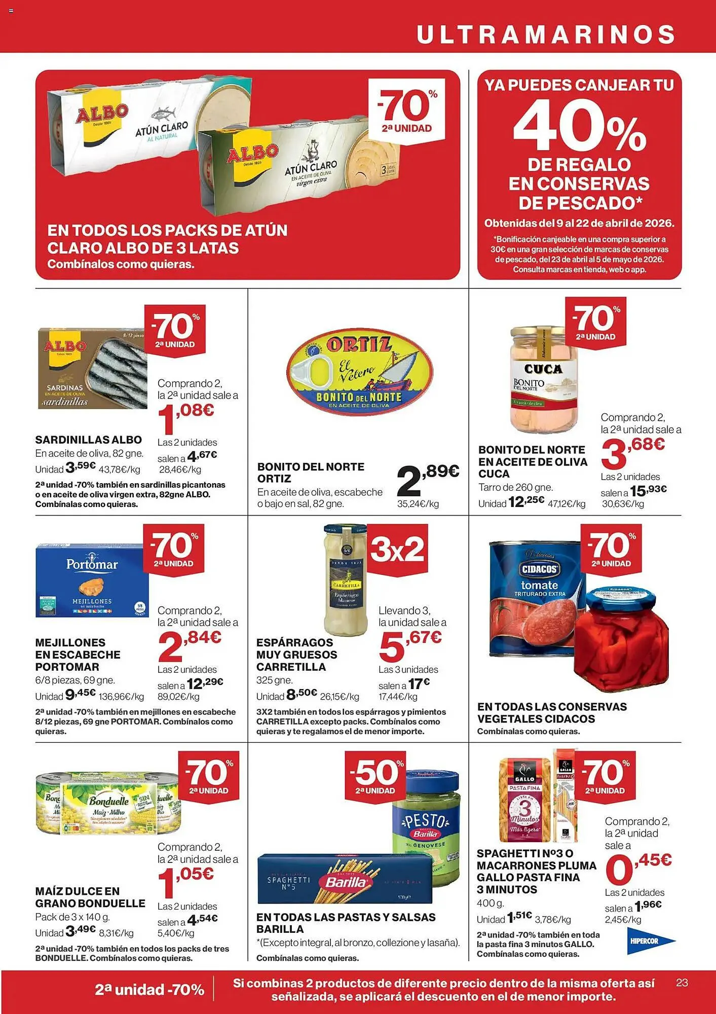 Catálogo de Catálogo Hipercor 23 de abril al 5 de mayo 2026 - Página 23