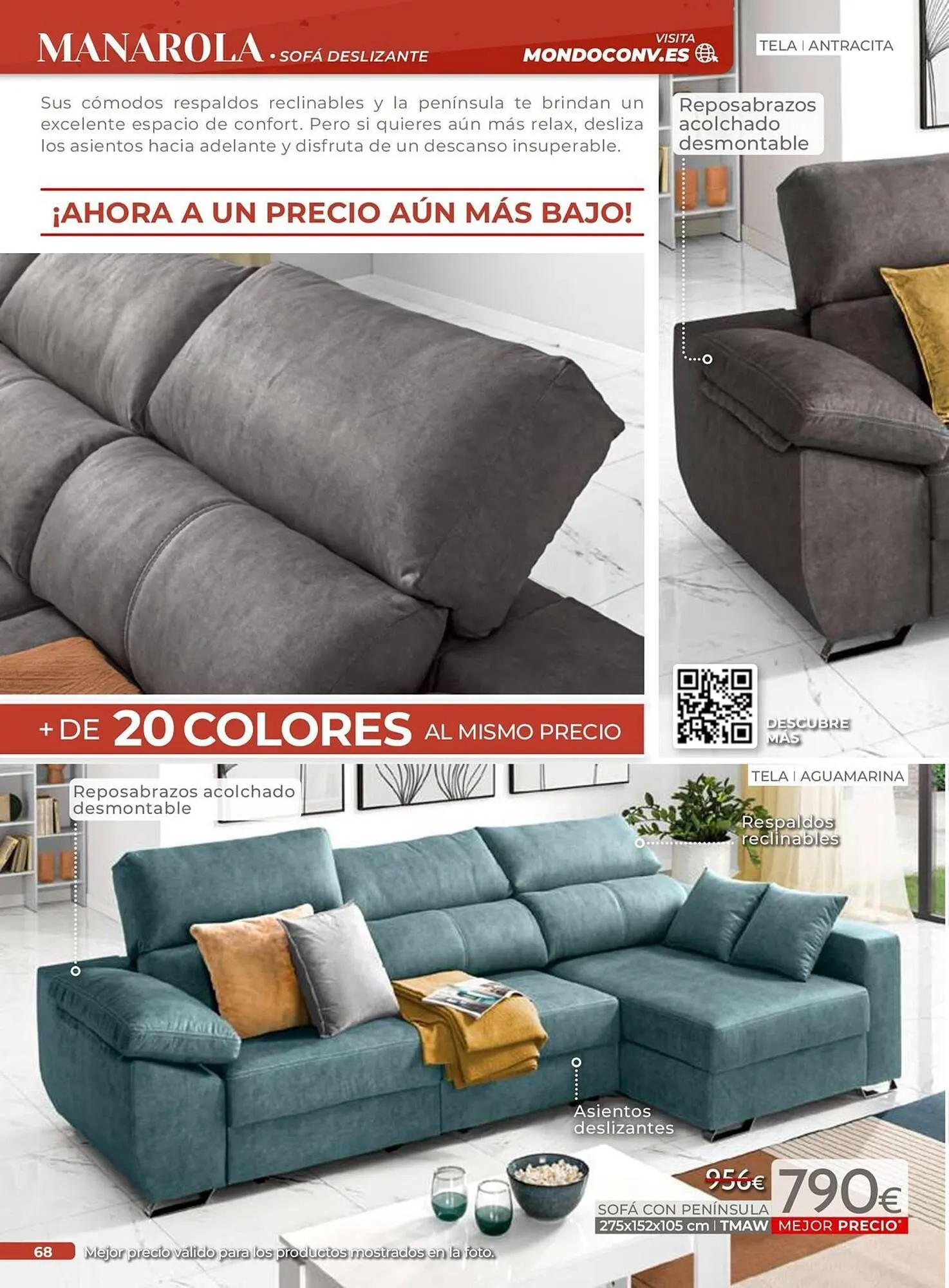 Catálogo de Catálogo Mondo Convenienza 2 de octubre al 28 de febrero 2026 - Página 70