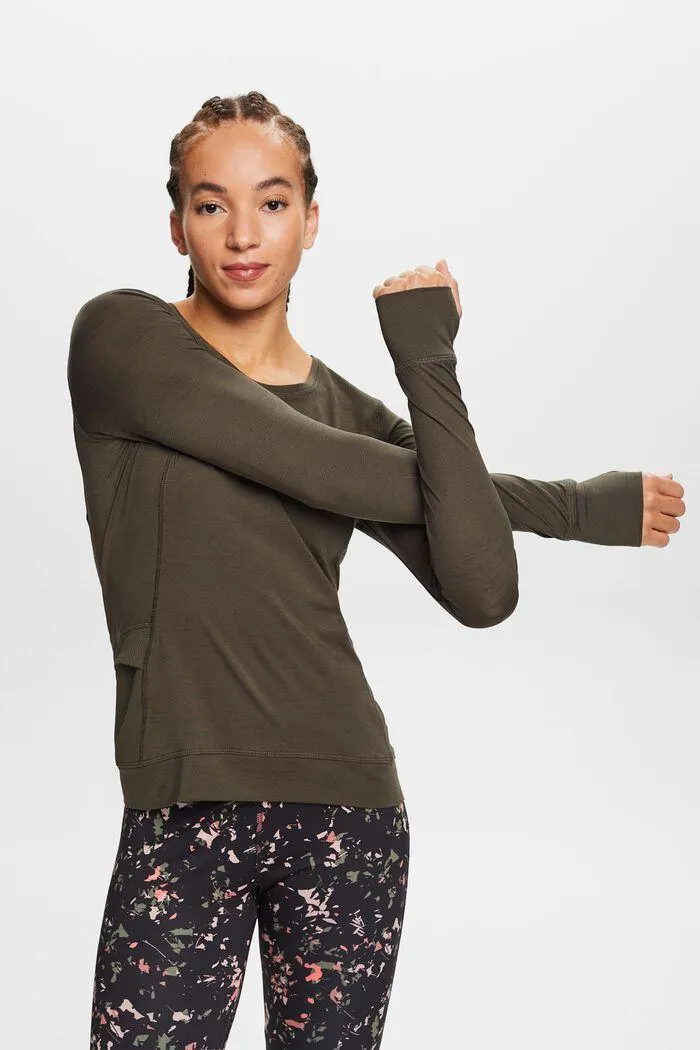 Top técnico de manga larga, TENCEL™