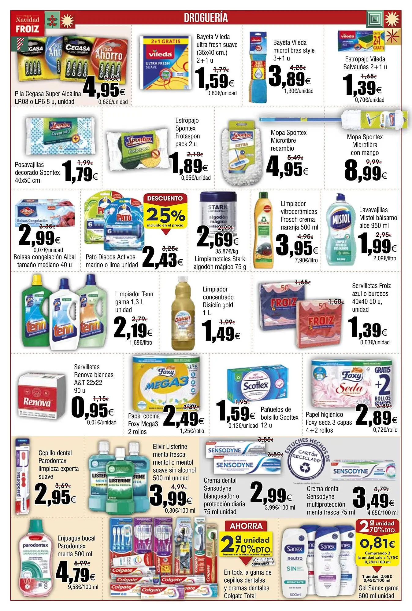 Catálogo de Folleto FROIZ 2 de diciembre al 17 de diciembre 2025 - Página 18