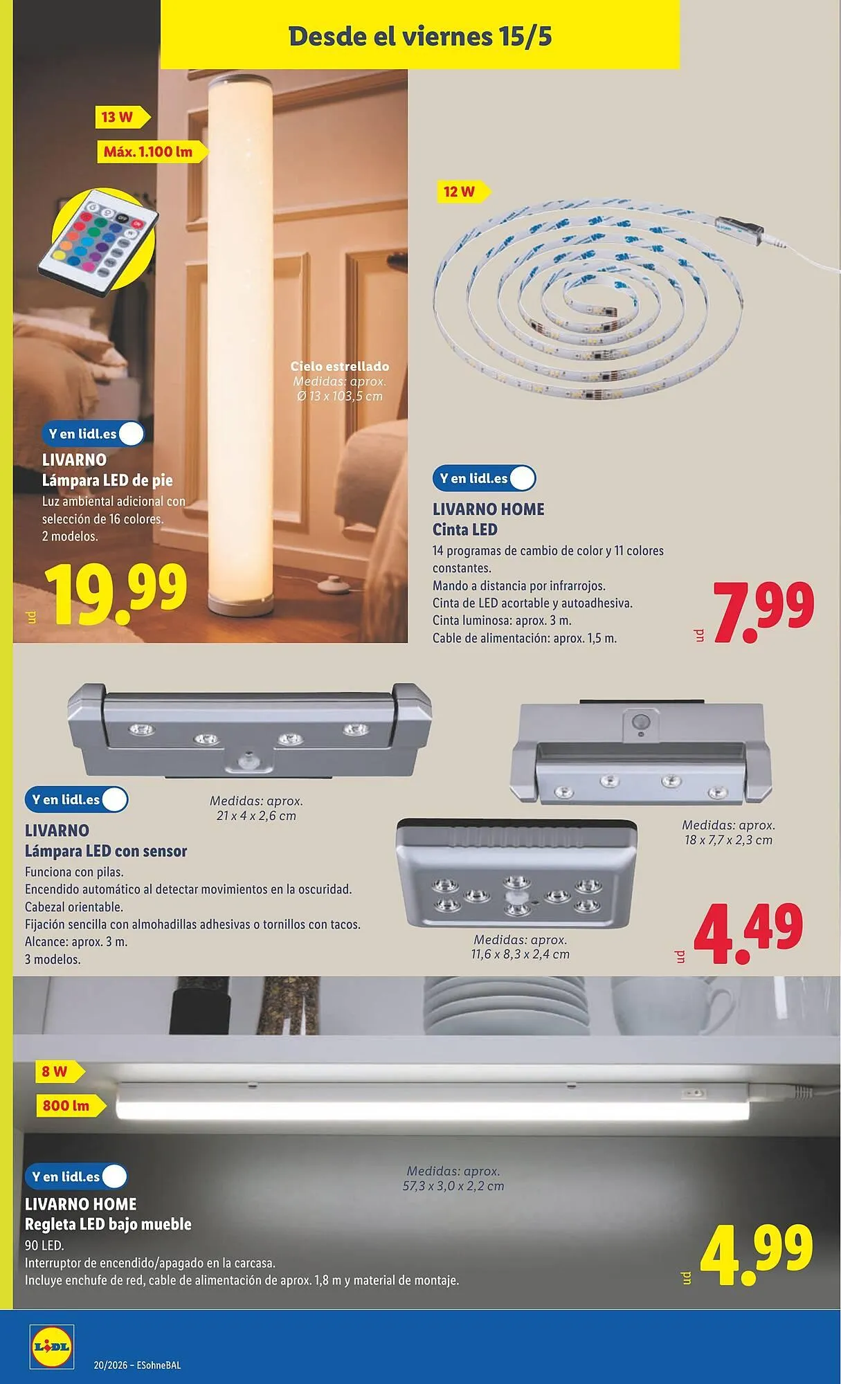 Catálogo de Catálogo Lidl 11 de mayo al 17 de mayo 2026 - Página 36