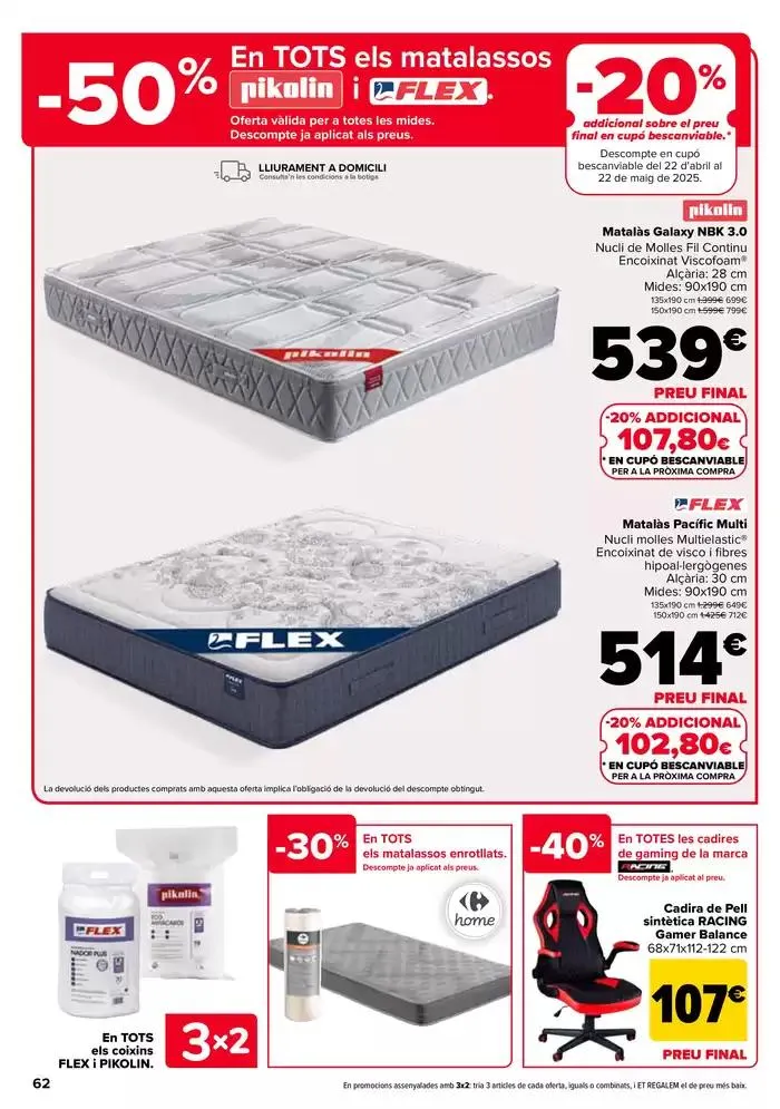 Catálogo de 50% QUE VUELVE + 3x2 10 de abril al 21 de abril 2025 - Página 62