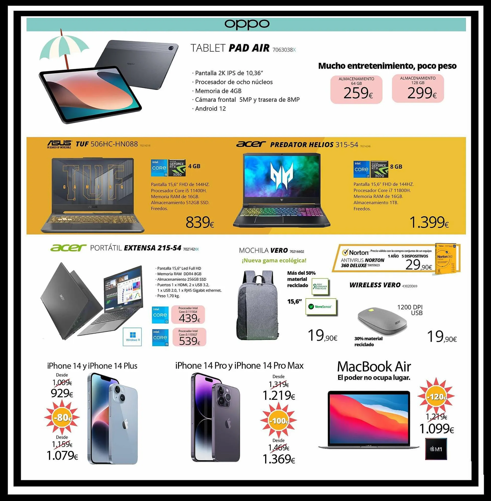 Catálogo de Folleto Ecomputer 15 de julio al 31 de julio 2023 - Página 2