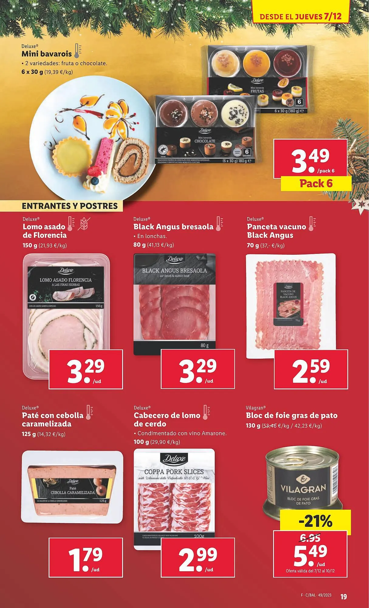 Catálogo de Folleto Lidl 4 de diciembre al 10 de diciembre 2023 - Página 43
