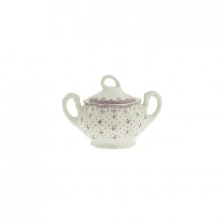 Azucarero colección Flor de Lis Rosa