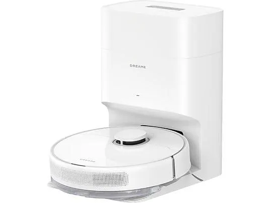 Robot aspirador - Dreame D10 Plus Gen 2, 6000 Pa, 400 ml Depósito de polvo, 150 min Autonomía, Friega , 5200mAh, Blanco