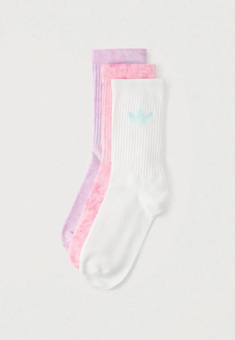 TIE DYE UNISEX 3 PACK - Calcetines - bliss pink/bliss lilac/white