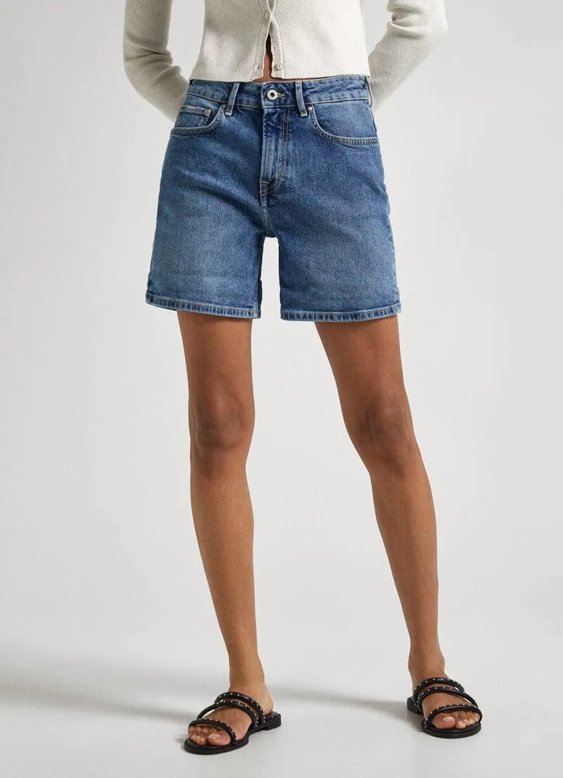 SHORTS DENIM FIT SKINNY