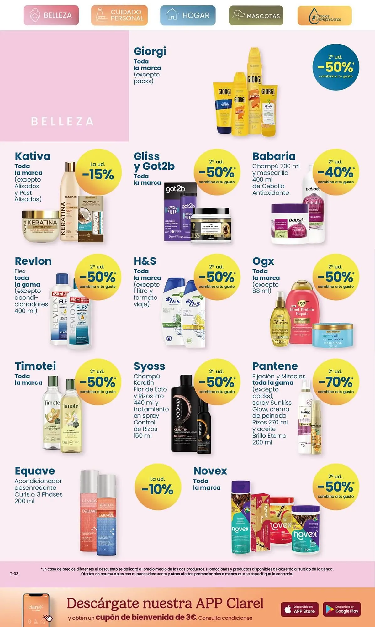 Catálogo de Folleto Clarel 24 de septiembre al 7 de octubre 2025 - Página 4