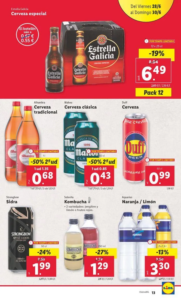 Catálogo de Precio nº1 24 de junio al 30 de junio 2024 - Página 13