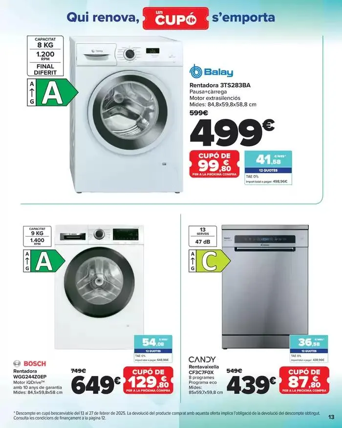 Catálogo de ELECTRO RENOVE 29 de enero al 12 de febrero 2025 - Página 13