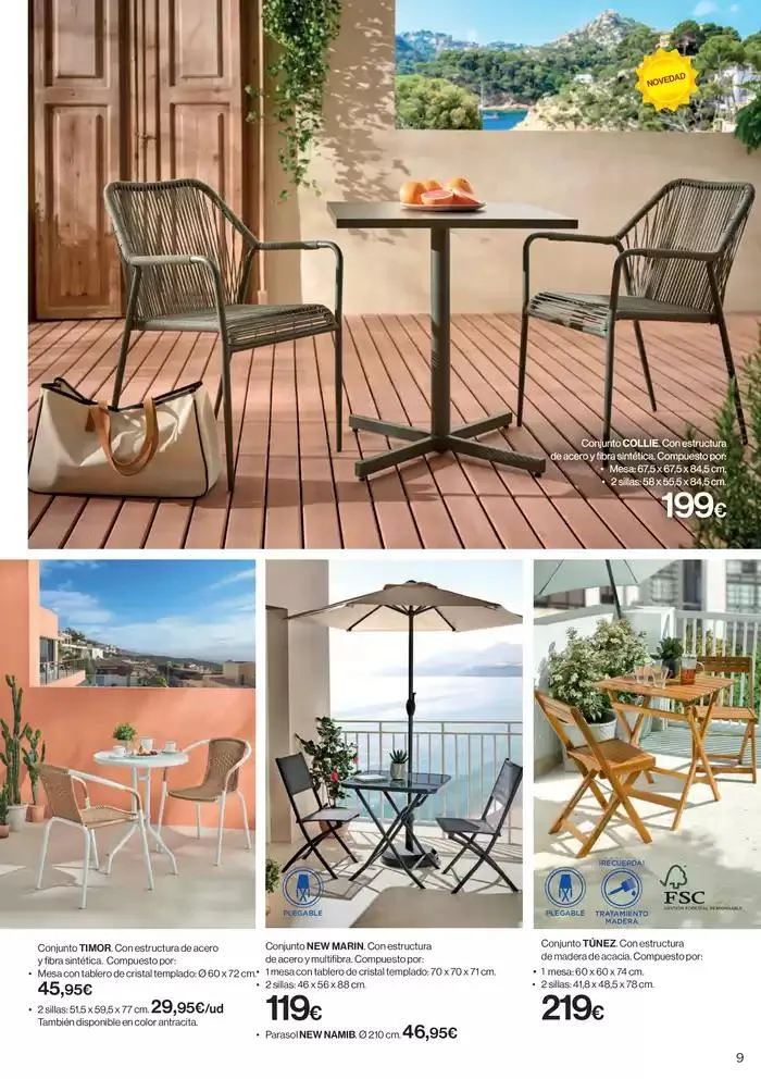 Catálogo de Terraza y jardín Canarias 9 de abril al 4 de mayo 2025 - Página 9