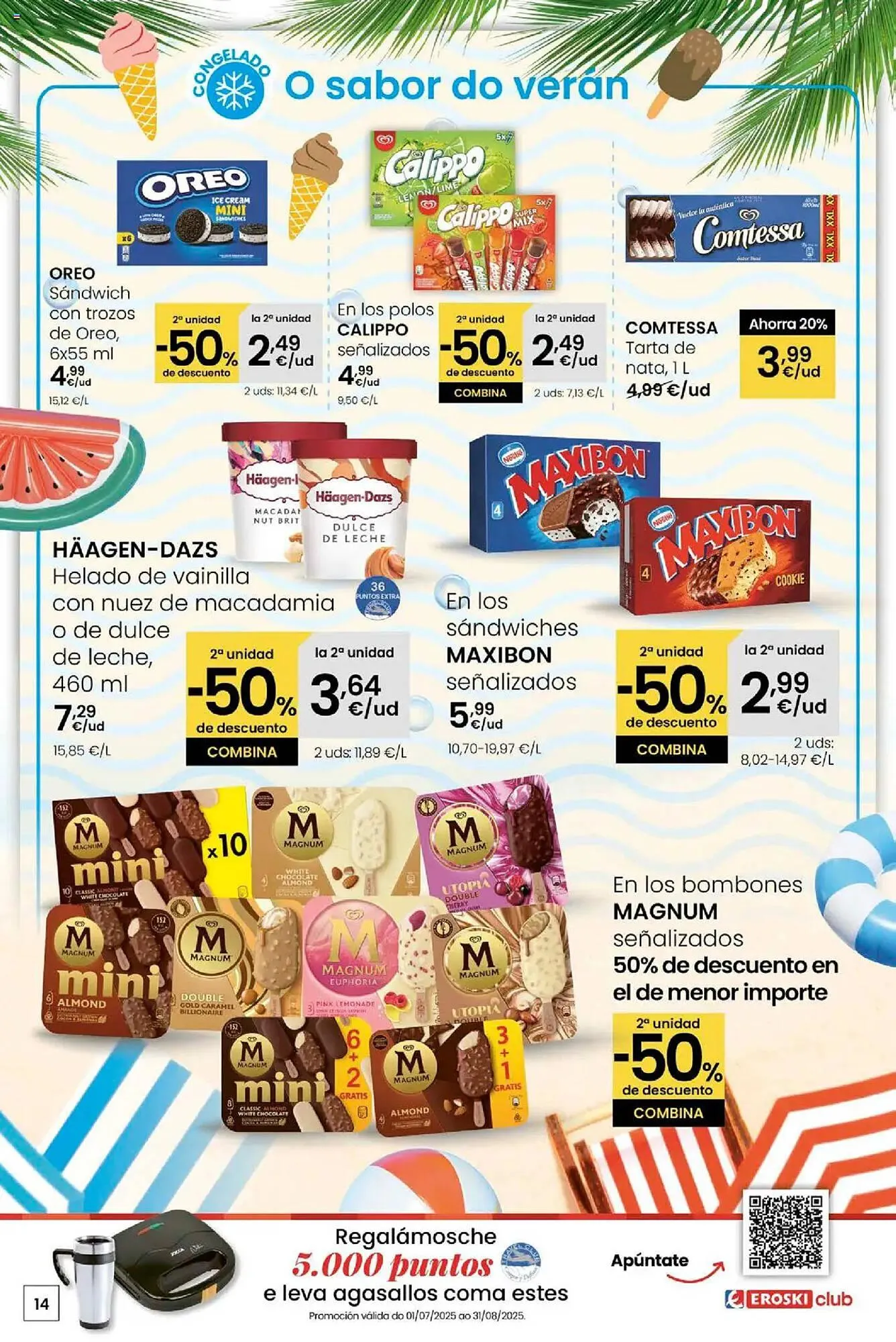 Catálogo de Folleto Eroski 31 de julio al 12 de agosto 2025 - Página 14