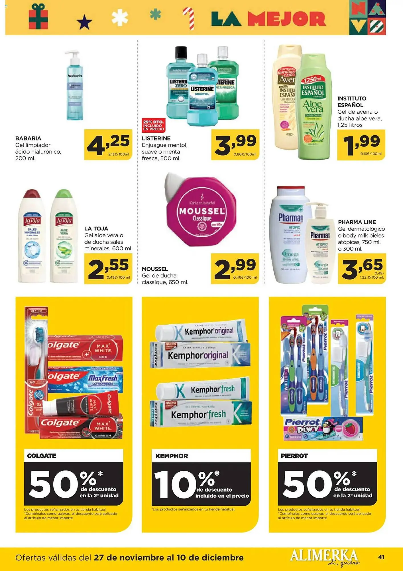 Catálogo de Folleto Alimerka 27 de noviembre al 10 de diciembre 2025 - Página 41