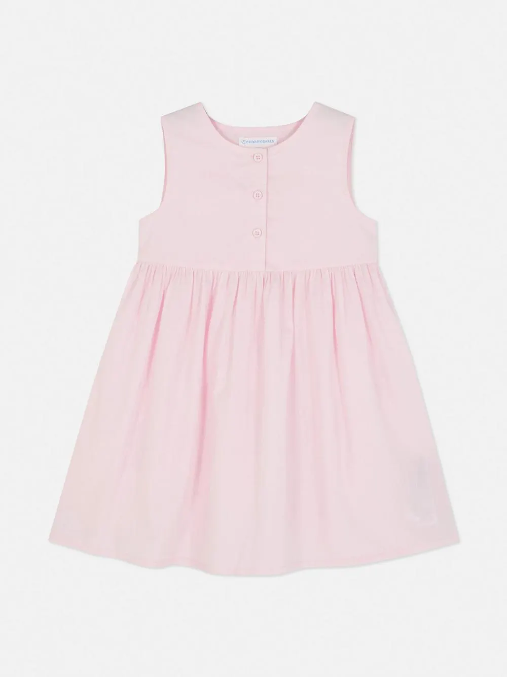 Vestido de verano sin mangas con cuello