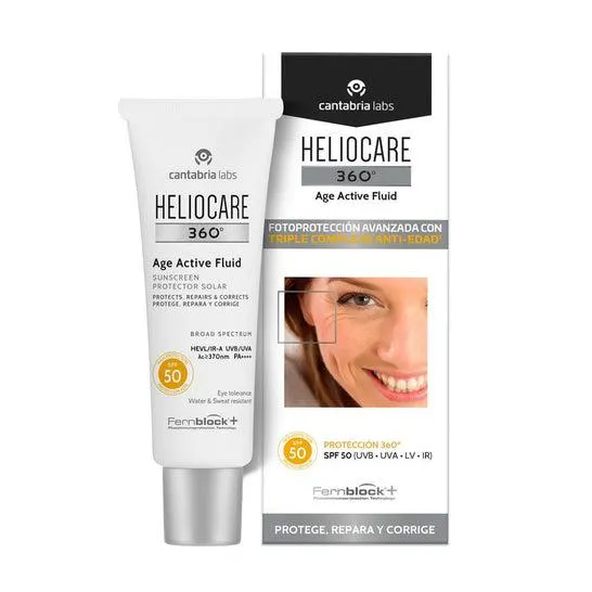Heliocare 360 Age Active Fluid Protector Solar SPF50 50ml