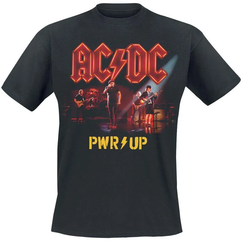 "PWRUP Power Trip Live" Camiseta Negro de AC/DC
