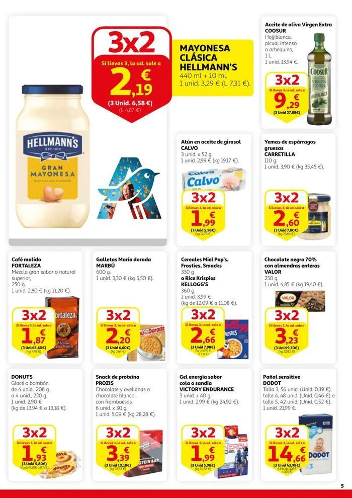 Catálogo de 3x2 en una gran selección de productos. 14 de junio al 26 de junio 2024 - Página 5