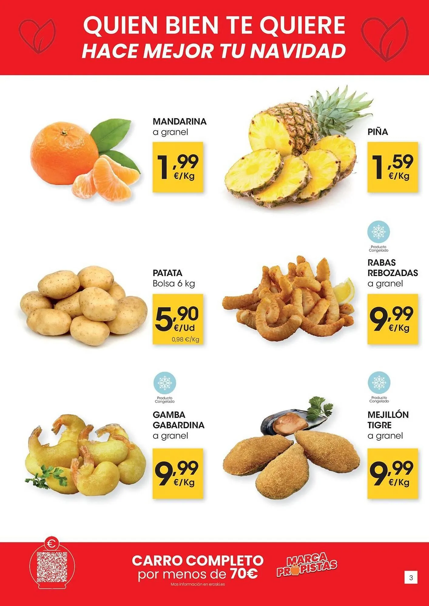 Catálogo de Folleto Eroski 11 de diciembre al 17 de diciembre 2025 - Página 3