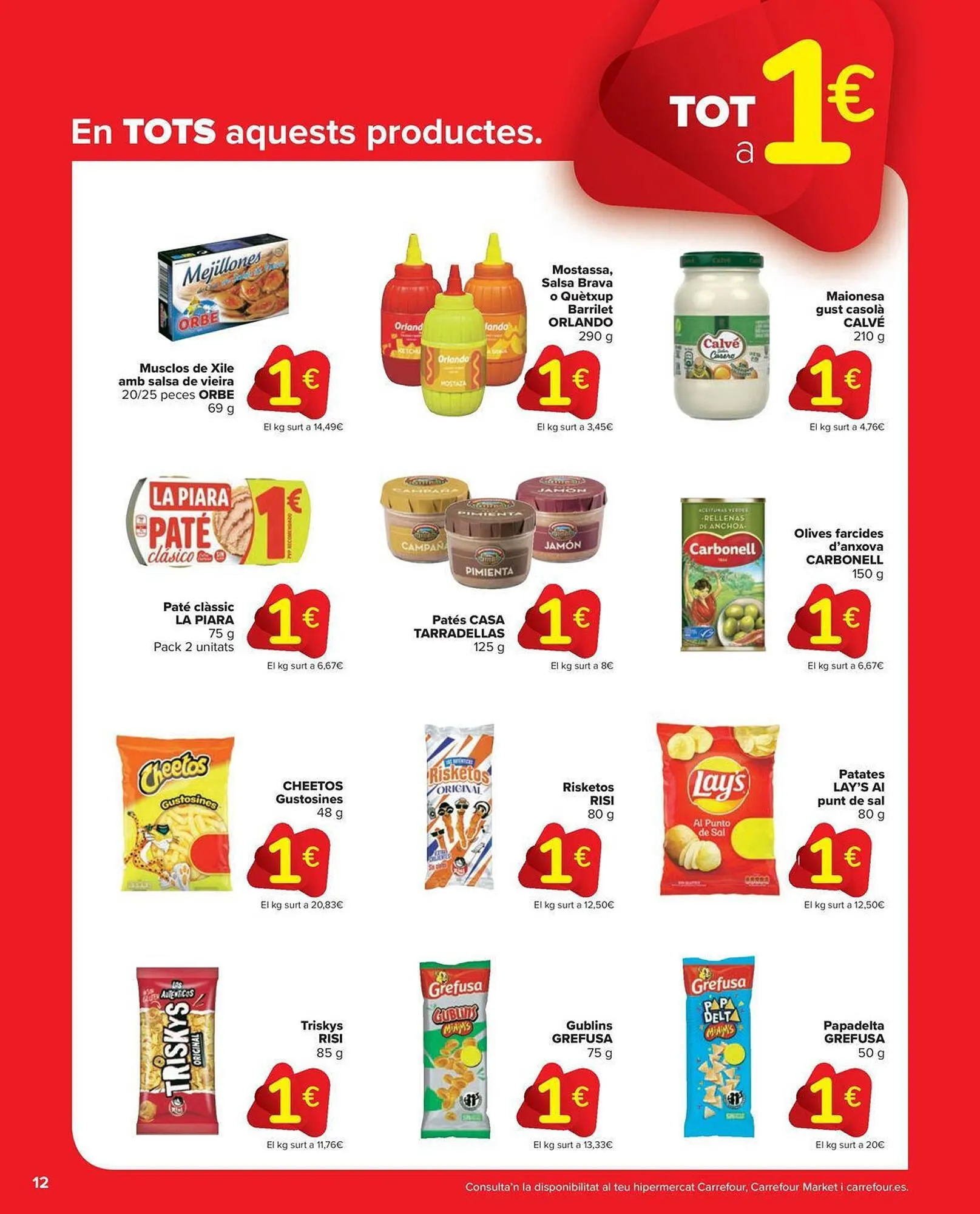 Catálogo de Folleto Carrefour Market 23 de julio al 8 de agosto 2025 - Página 12