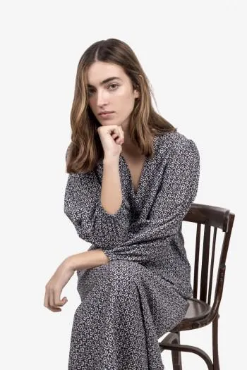 VESTIDO MEGAN MARINO