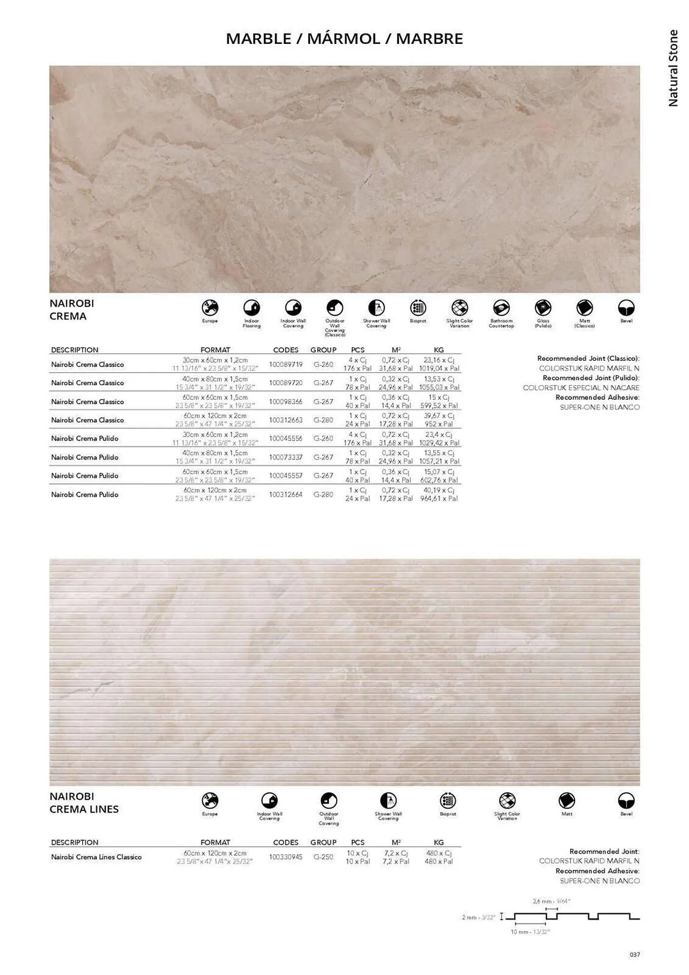 Catálogo de Folleto Porcelanosa 31 de marzo al 8 de febrero 2024 - Página 44