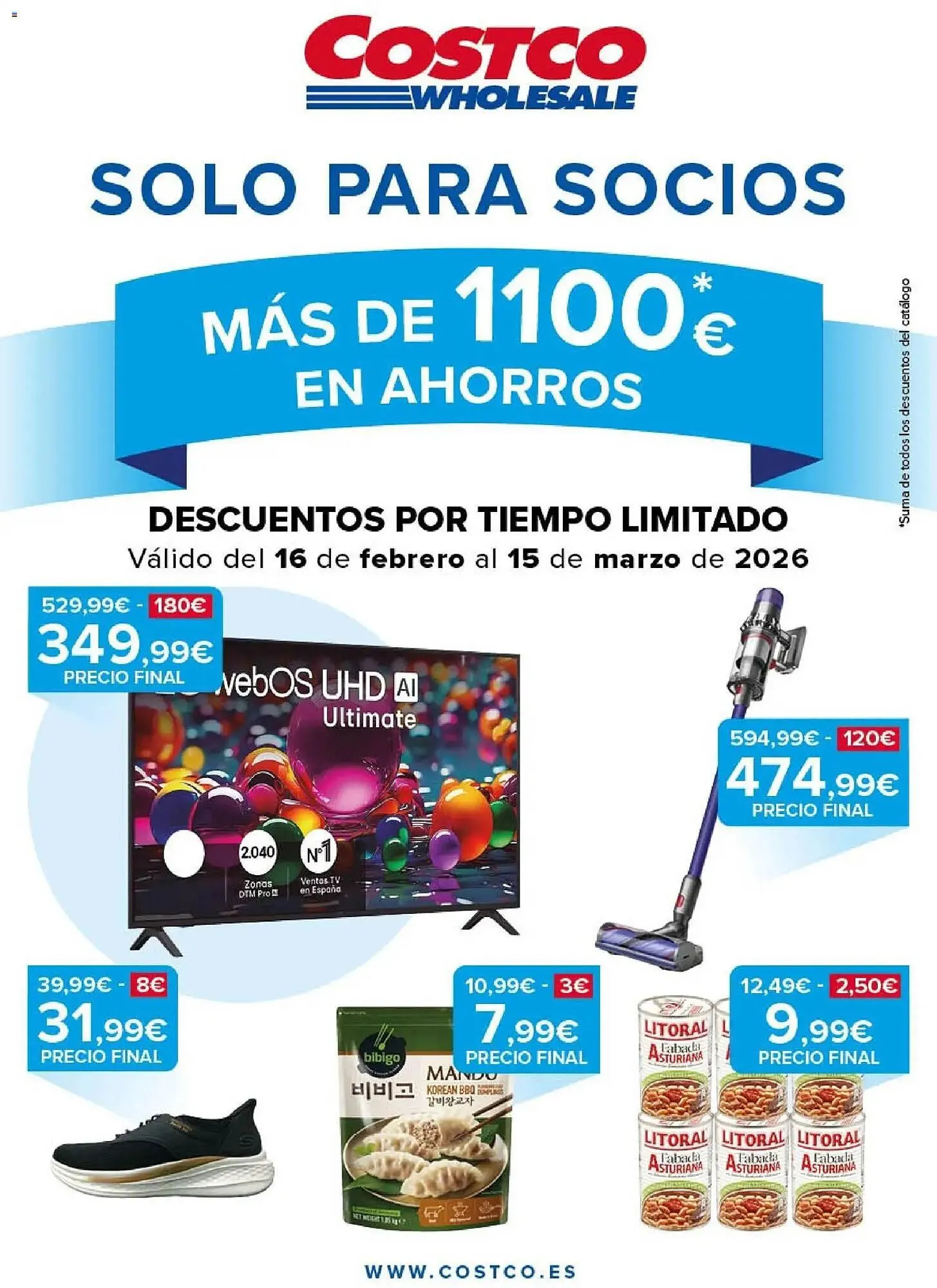 Catálogo de Catálogo Costco 16 de febrero al 15 de marzo 2026 - Página 1