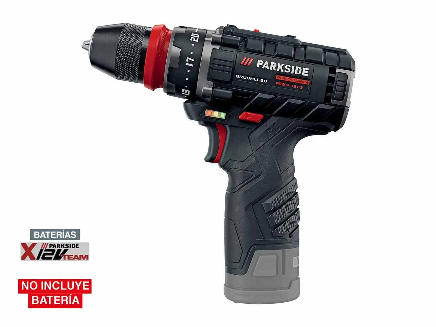 Atornilladora taladradora recargable 12 V