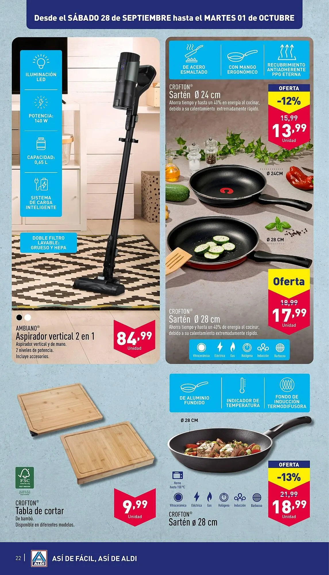Catálogo de Folleto ALDI 25 de septiembre al 2 de octubre 2024 - Página 22