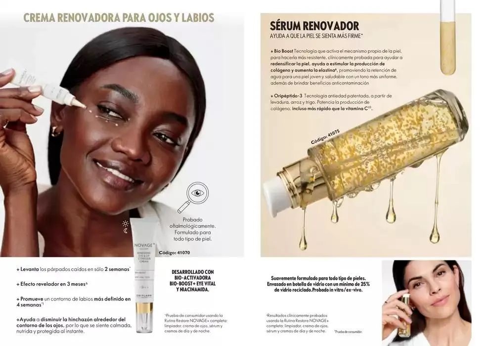 Catálogo de Oriflame Guía de Producto Novage+ 2025 10 de marzo al 7 de abril 2025 - Página 17