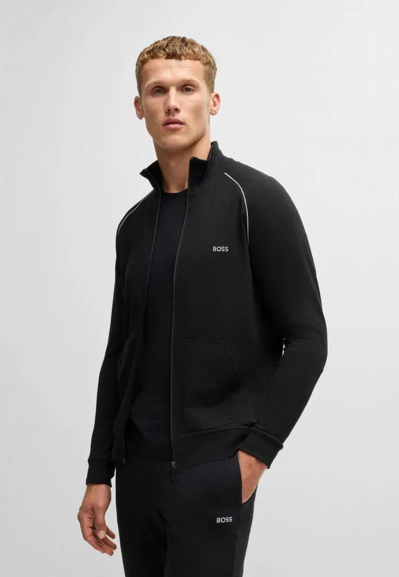MIX & MATCH ZIPPER , STRETCH - Sudadera con cremallera - schwarz