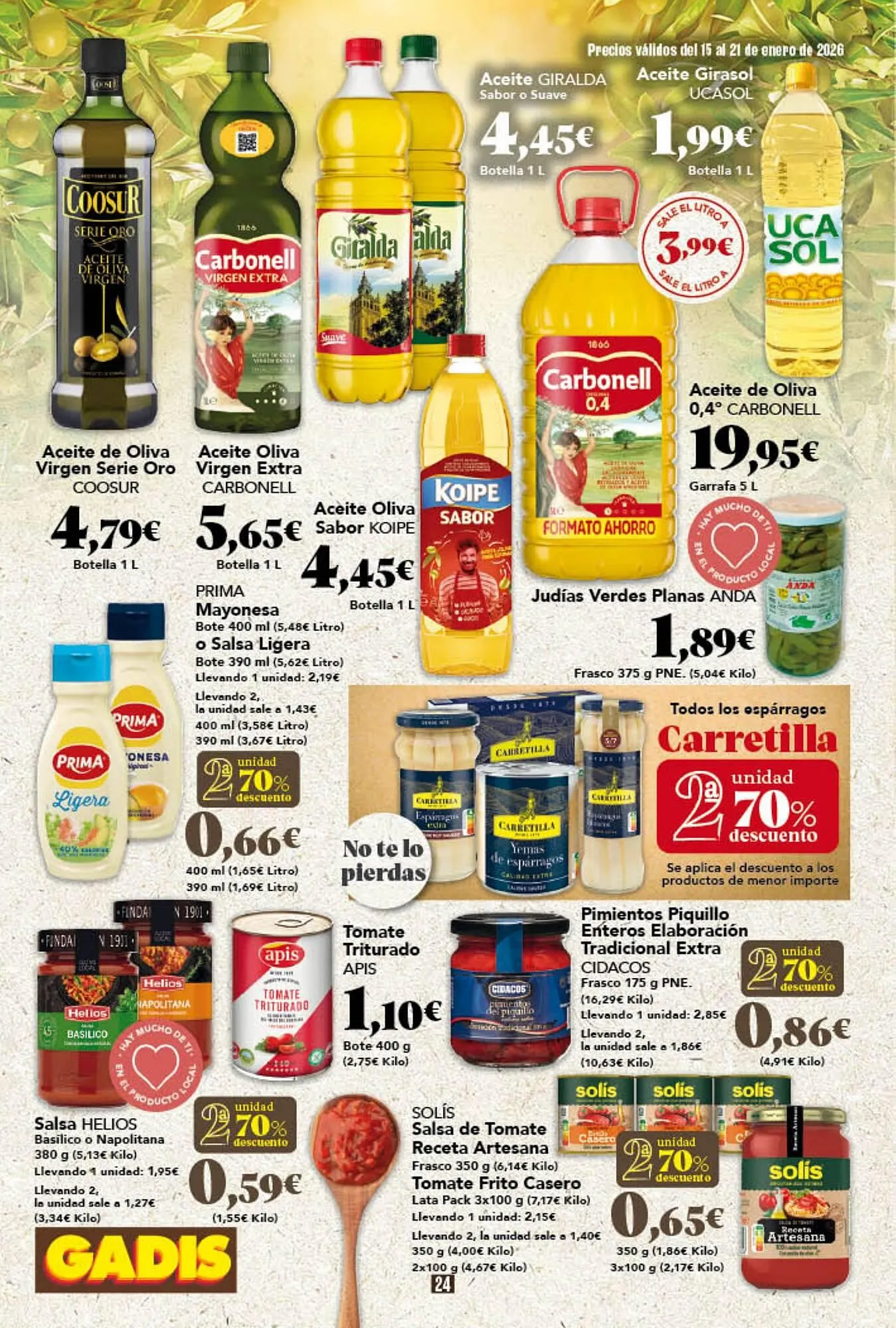 Catálogo de Folleto Gadis 15 de enero al 21 de enero 2026 - Página 24