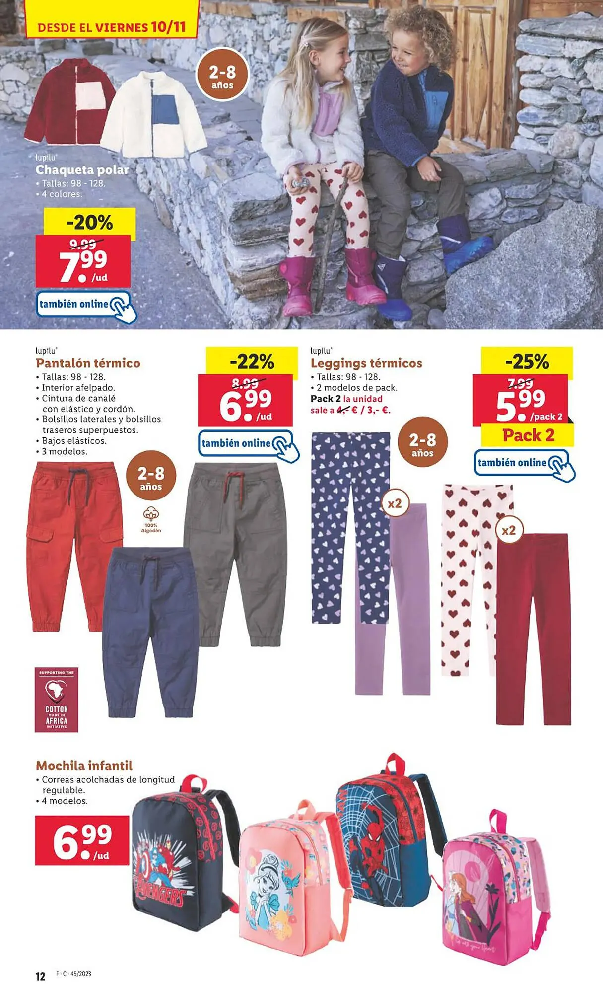 Catálogo de Folleto Lidl 30 de octubre al 12 de noviembre 2023 - Página 36