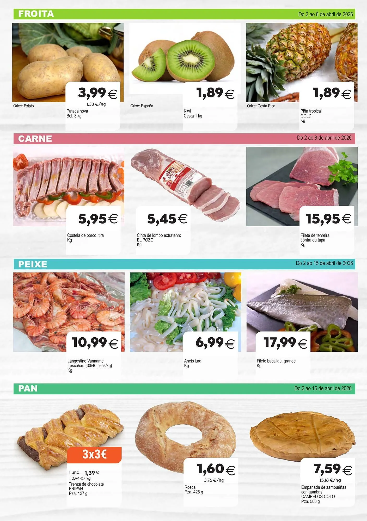 Catálogo de Folleto Plenus Supermercados 6 de abril al 15 de abril 2026 - Página 2