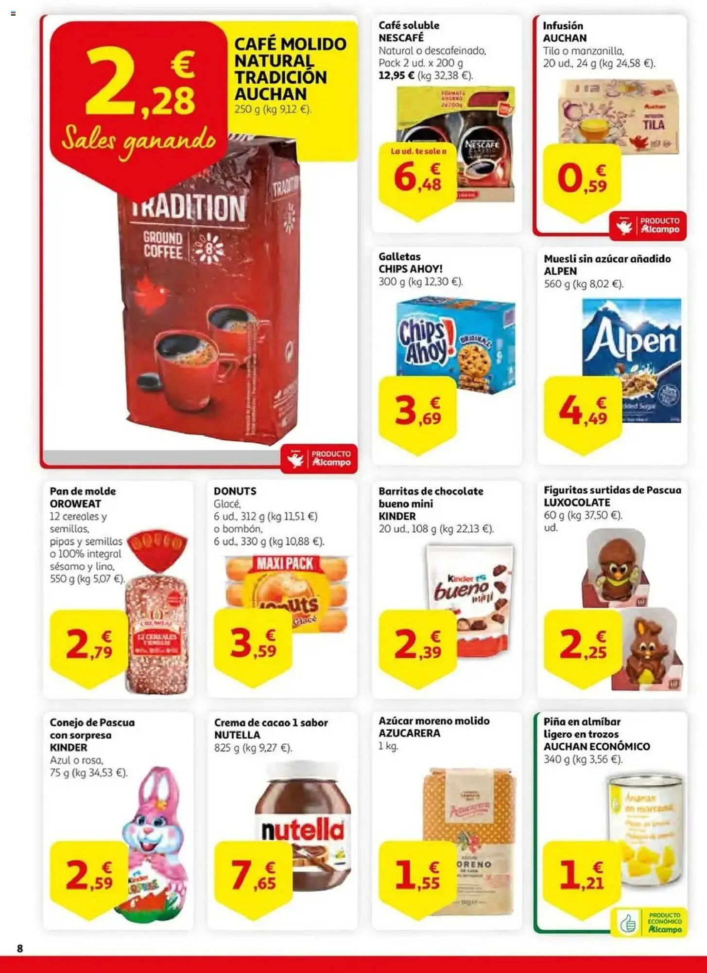 Catálogo de Folleto Alcampo 8 de abril al 21 de abril 2025 - Página 8