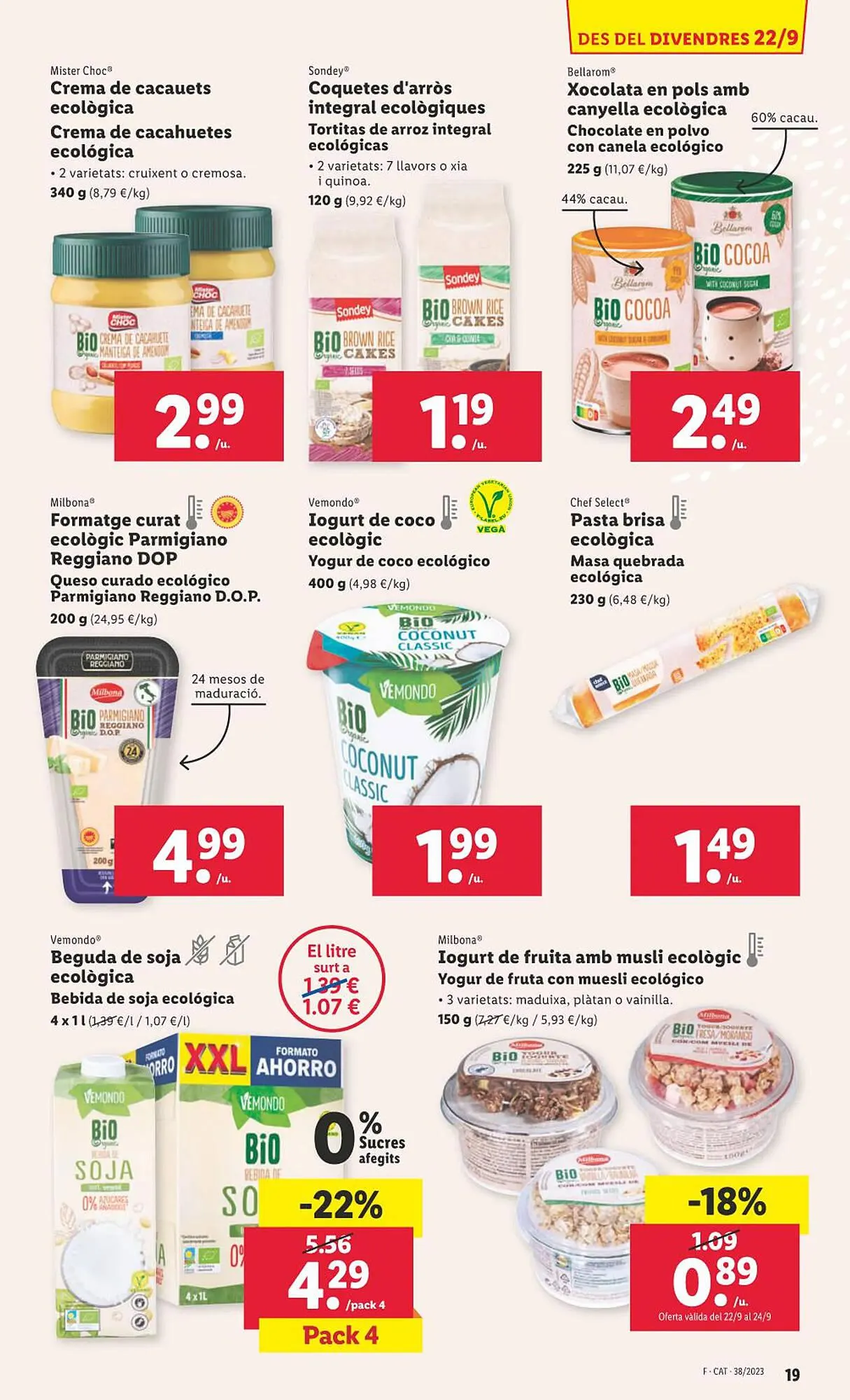 Catálogo de Folleto Lidl 18 de septiembre al 25 de septiembre 2023 - Página 39
