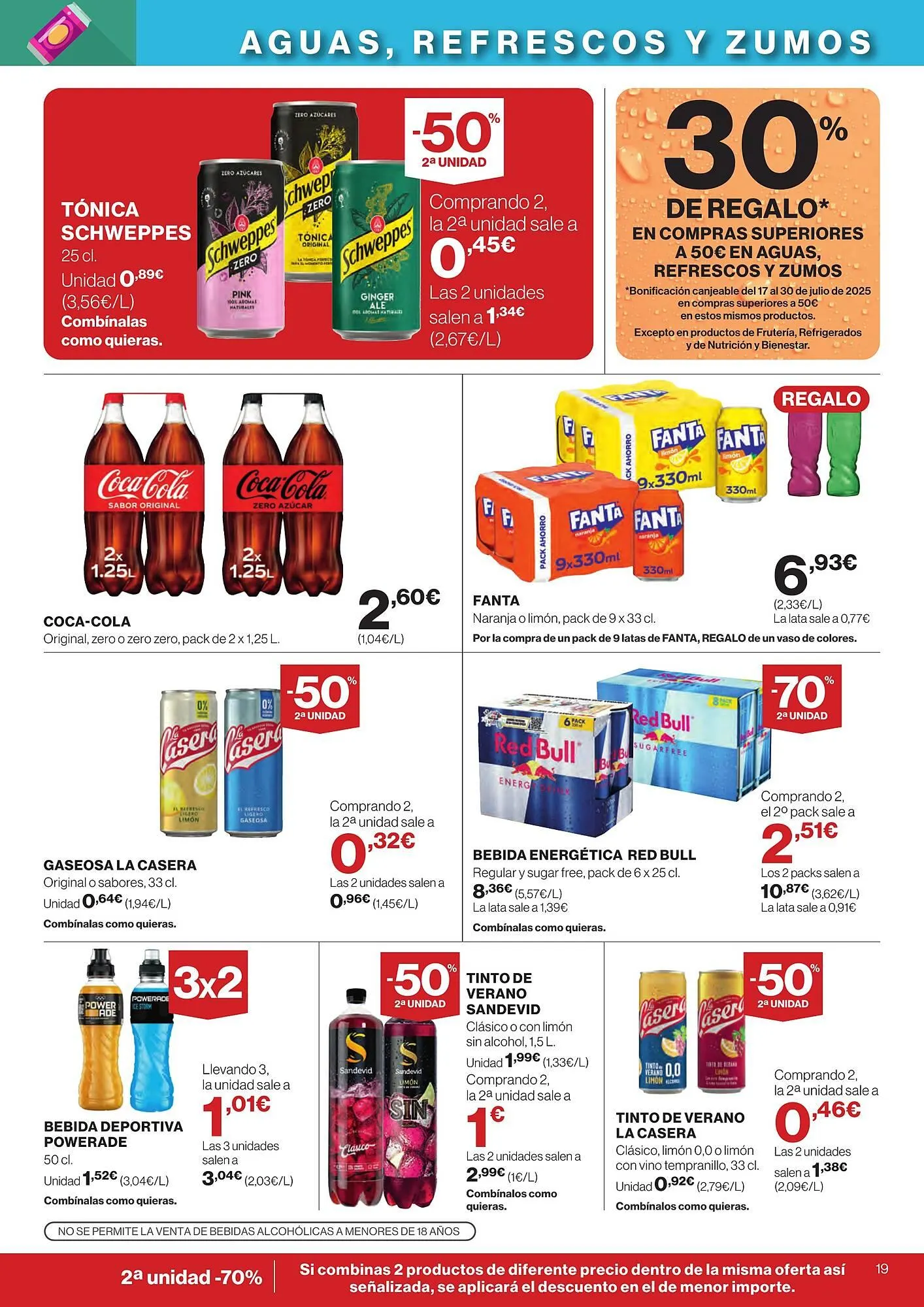 Catálogo de Folleto Supercor 3 de julio al 16 de julio 2025 - Página 19