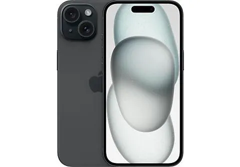 Apple iPhone 15, Negro, 128 GB, 5G, 6.1" OLED Super Retina XDR, Chip A16 Bionic, iOS